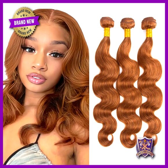 Brazilian Human Hair Extensions Body Wave Bundles 12-30 Inch Virgin Remy main image 7